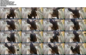 [新月原创] 佳怡工作室琳媚空军服包臀裙黑丝和高跟鞋-丝依依