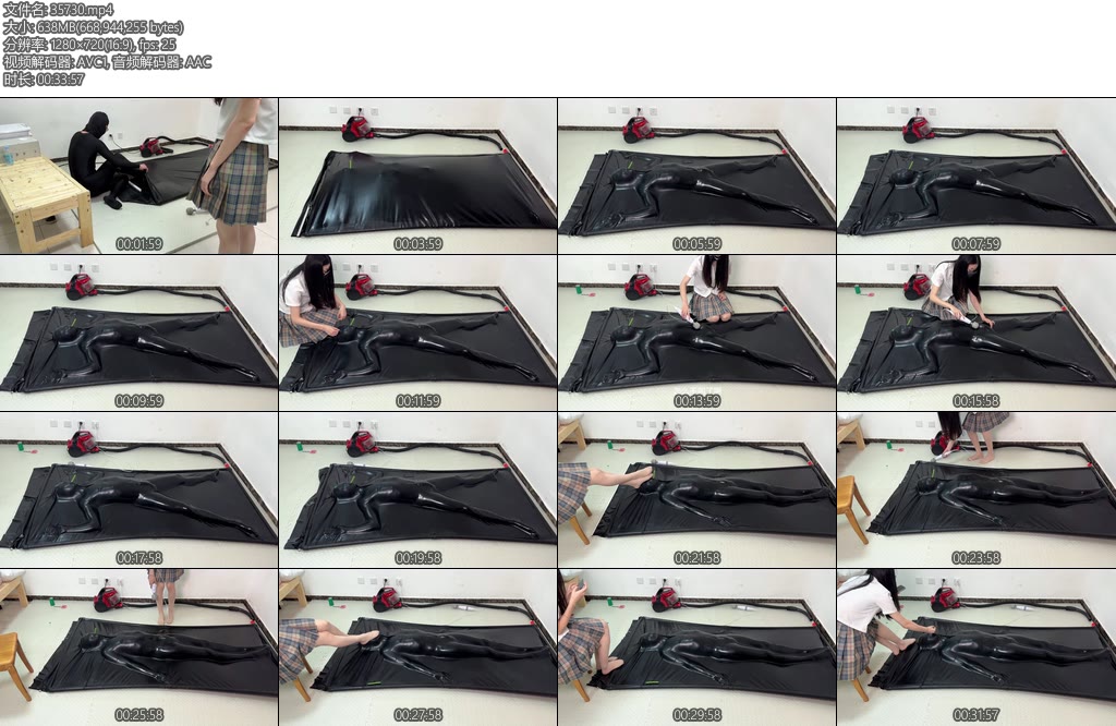 [黑魔法师] 老公外出鬼混回来还敢撒谎欺骗颜老师性质恶劣必须出重拳调教颜老师将鬼混回来的老公塞进了乳胶真空床里面进行全包多重调教-丝依依