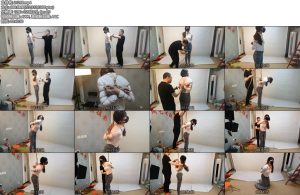 [随心原创] 杨蕊 白衬衣牛仔裤 超紧五花缚-丝依依