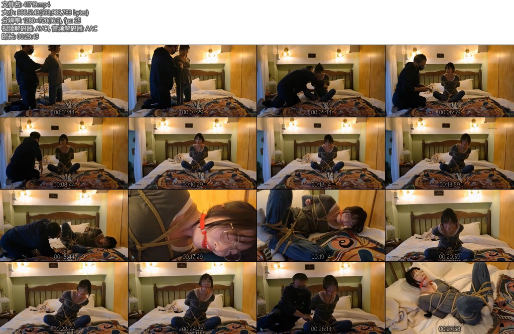 [JS原创] 欣妍清纯妹子团缚口球堵嘴TK-丝依依