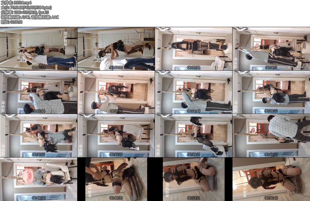 [欢乐谷] 高高在上玩具不能停口水不能止深度合集版 一进门就是一只被驷马悬吊在天花板上的美女-丝依依