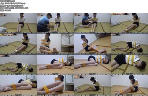 [新月原创] 青歌定拍制服胶带肉丝极品大长腿简直是脖子以下全是腿-丝依依