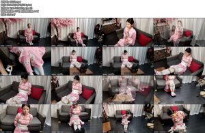 [绳次元] 新模特沁儿定拍作品集锦摄影陷阱和服捆绑上集-丝依依