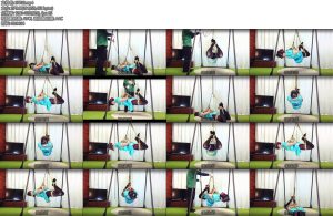 [亚洲绳艺] 吊るしあげいたずらする猫をつかまえた-丝依依