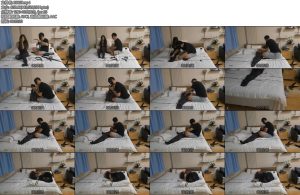 [JS原创] 艾菲两点丝袜皮带束缚内衣玩具刺激玩足-丝依依