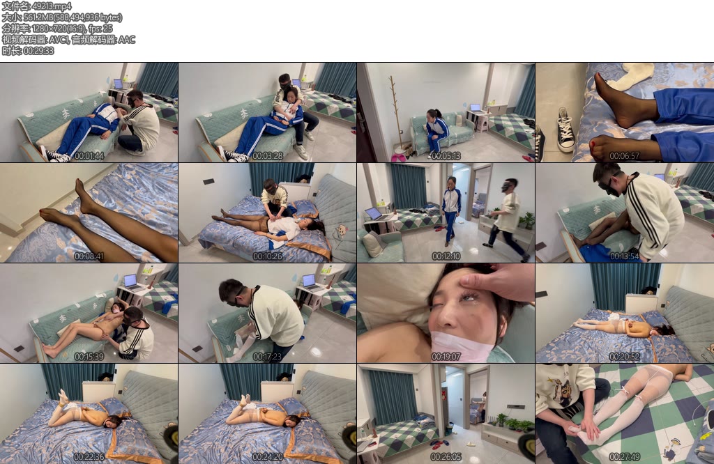 [延江原创] 刚放学的陈陈回家刚进家门被尾随者用迷药手帕堵住口鼻剧烈挣扎之后迷晕了过去-丝依依