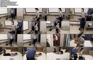 [束缘阁] 叶微 黑丝空姐 极限五花与驷马-丝依依