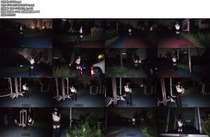 [长颜草] 少萝霜喵户外情趣内衣捆绑散步戴着口球如果碰到人可无法解释哦-丝依依