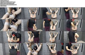 [飞天原创] 柔柔奴残酷禁锢在墙体上-丝依依