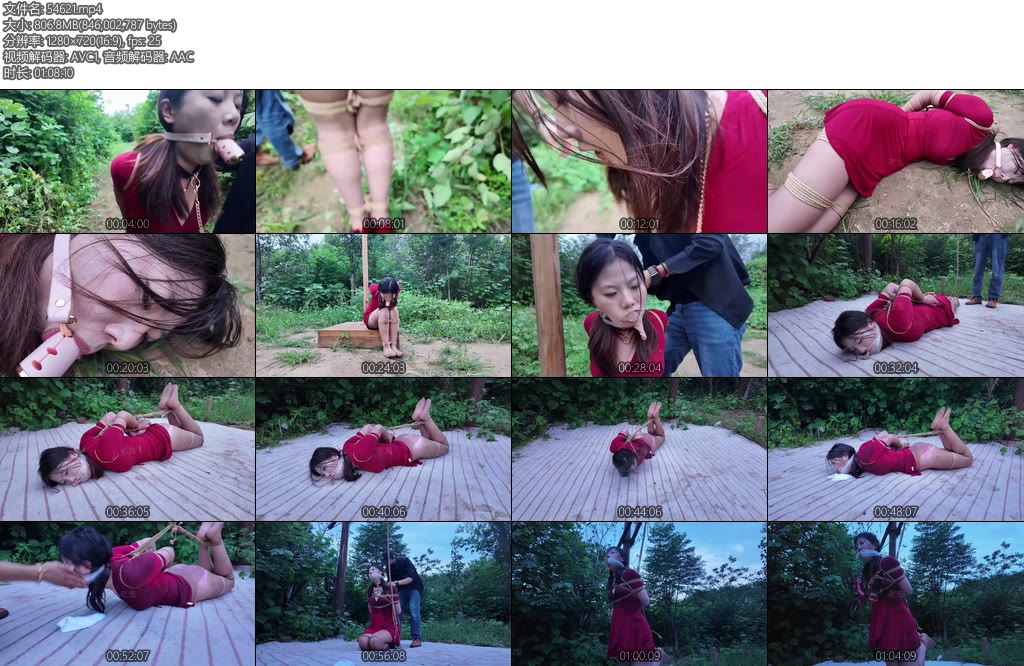 [一绳所爱] 夏可野外闷热炼狱上咖丝高跟电ji至xi野外湿身脏身空姐重口原味丝袜堵嘴驷马吊-丝依依