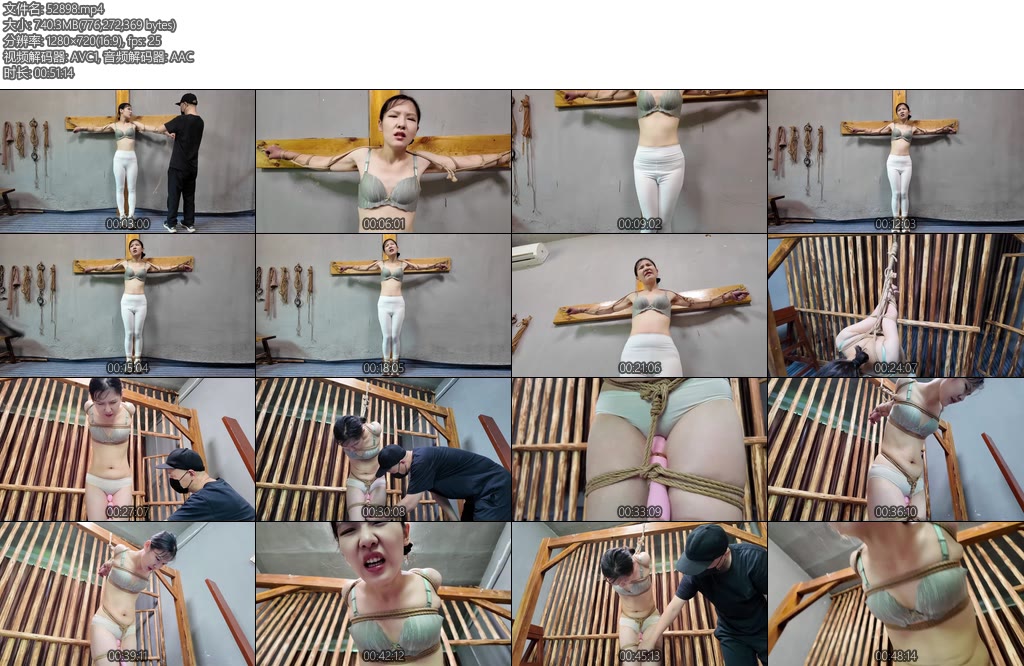 [李大侠] 南宫月十字架后手直臂吊调叫-丝依依