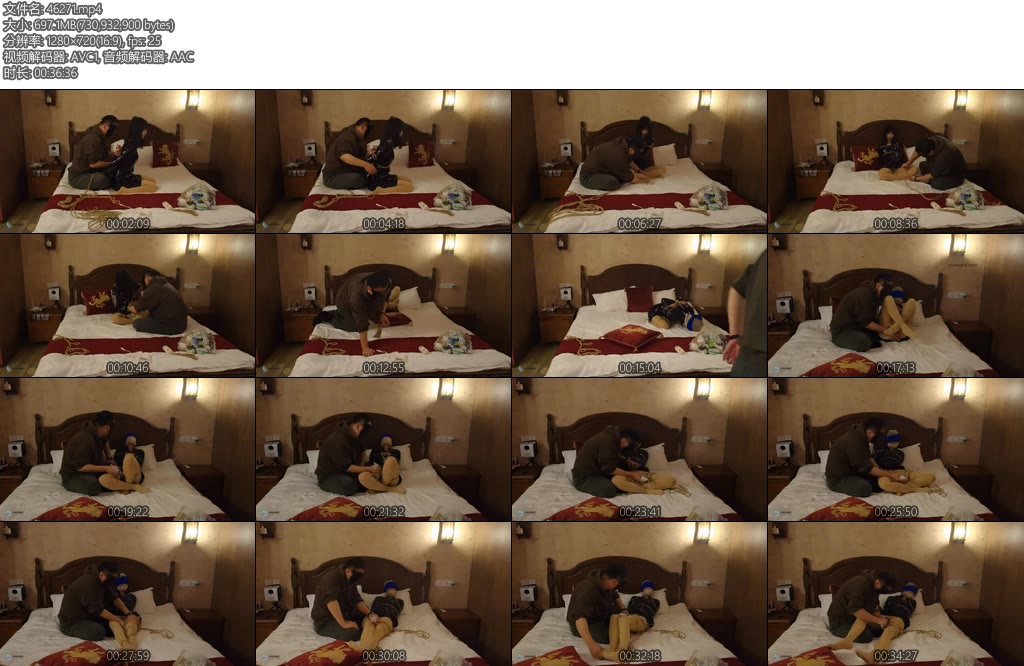 [JS原创] 激辣后高手团缚毛巾塞嘴胶带封堵口罩丝袜套头棒棒不间断刺激GCTK-丝依依