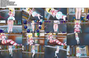 [动画片] 原神拘束 荧穿着婚纱被绑了-丝依依