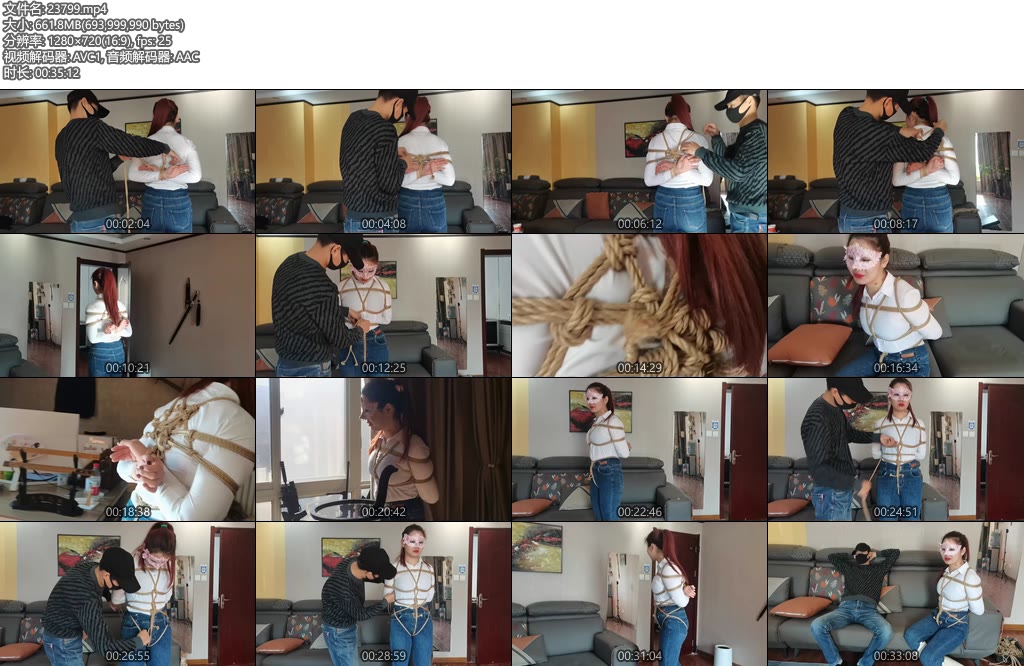 [一绳所爱] 喜欢绳艺的女孩来店里体验捆绑-丝依依