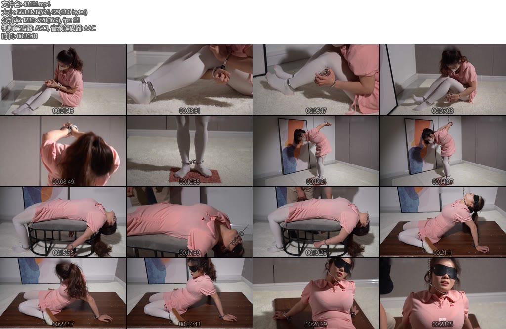 [灰太狼的羊] 梦梦深陷绳艺游戏无法自拔—戴着项圈痛且快乐着-丝依依