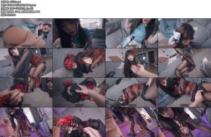 [丝米原创] 沦为狗奴的小叶4今天男娘小叶化身小厨娘在家陪主人玩而后在要求下换上旗袍给主人扇风谁知偷懒被发现单手套X_X假阳口塞吊缚开腿器伺候玩爽的主人又把小叶关了起来-丝依依