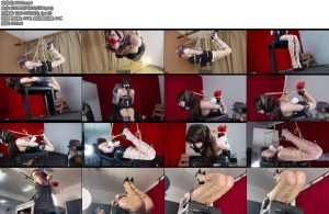 [面具原创] 面具男 绝色肉丝美腿伪娘的受缚空中榨汁真训练训练项目拒绝被捆涉究竟是什么样的捆法能让男娘单纯用绳子也能被捆喷出-丝依依