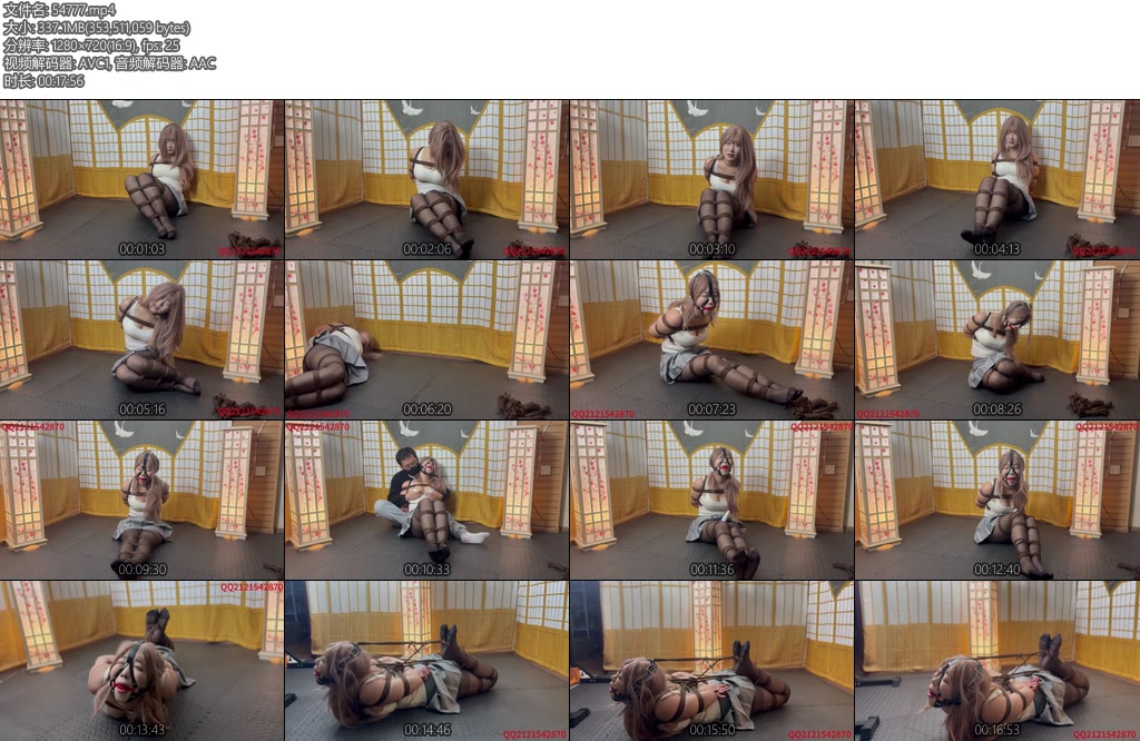 [悦感日记] 小美首次露脸3mm麻绳极致紧缚强G揉胸超紧的驷马-丝依依