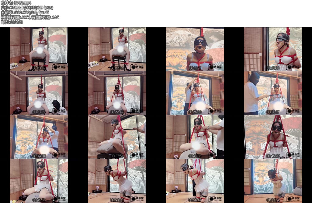 [缚心室] 白丝花嫁少女一小时突突机体验木马式绑腿带式郊狼电击竹夹虐舌浑身抽搐颤抖被虐得哇哇大哭-丝依依