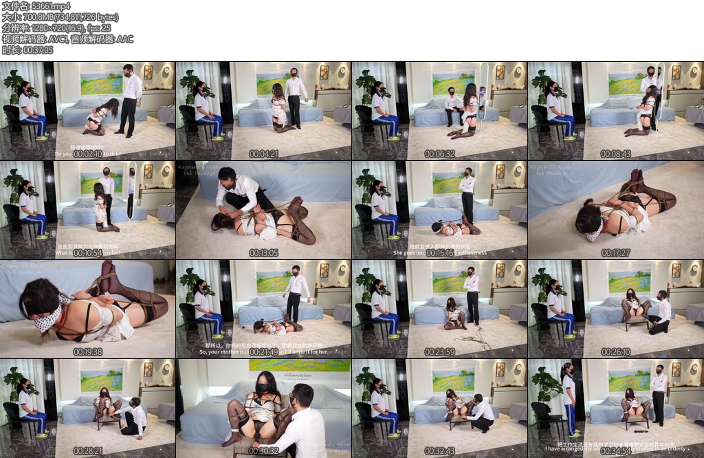 [Raymond] 精品剧情年轻的陪读妈妈第五集下在女儿面前进入虐的地狱与欲望的天堂-丝依依