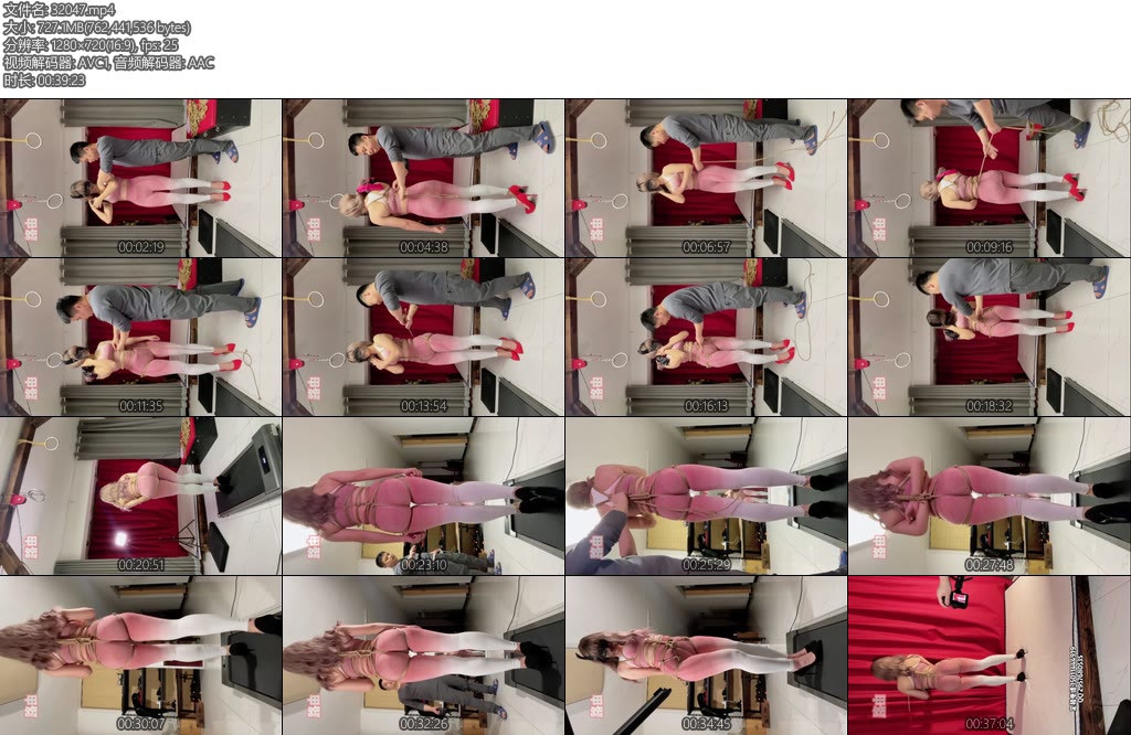 [路由原创] 美体绳艺模特步-丝依依