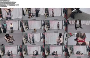 [鑫鑫原创] 新绳模嘟嘟首次尝试戴脚镣手铐、趟镣体验，感受极限五花驷马紧缚-丝依依