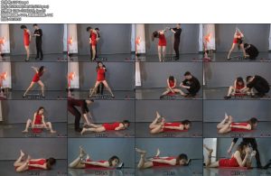 [艺束人生] 娇娇不锈钢多功能一字手脚铐束缚体验-丝依依