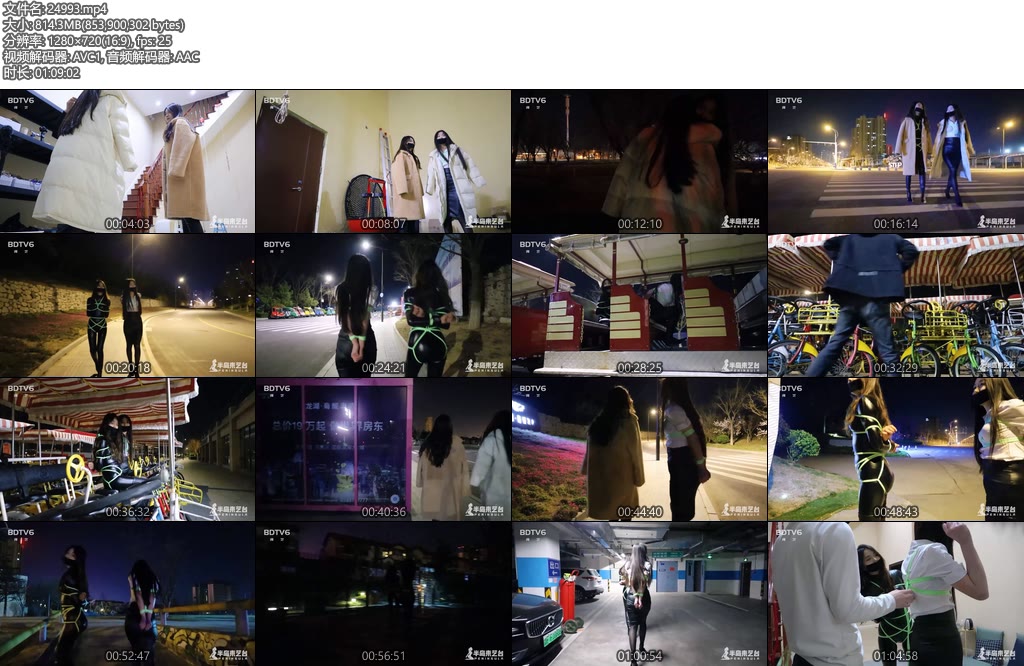 [半岛束艺] 夜色中的荧光-丝依依