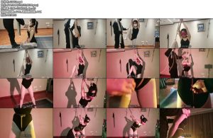 [一绳所爱] 女孩跪在家门口等待调教-丝依依