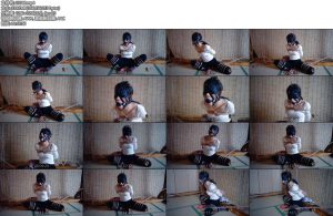 [象人原创] 小o放置纯享版，马具口塞，M腿，裤里丝，口水直流-丝依依