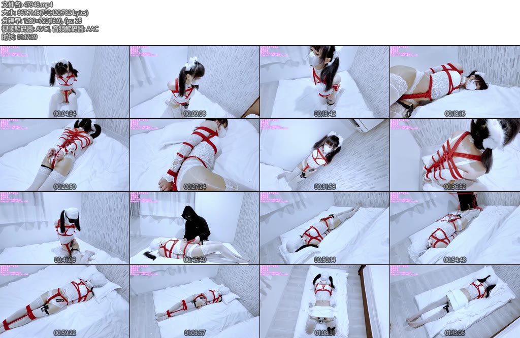 [亚洲绳艺] 绳缚日本工作室 ZX计划系列初篇纯白花嫁80分钟大制作蕾丝红绳紧缚玩坏阿黑颜重度呼吸抑制p机超多种玩法不同体位冲榜高质量作品-丝依依