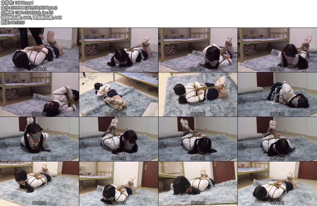 [新月原创] LOLI玉箫 女仆白丝 双马尾可爱到极致的 极品玉足驷马 蒙眼封嘴放置挣扎-丝依依