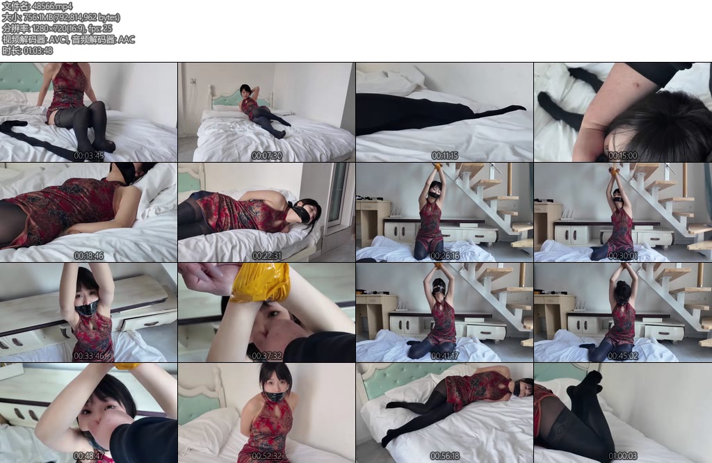 [Chrisgag] 国风旗袍姐姐陷入危机2-丝依依