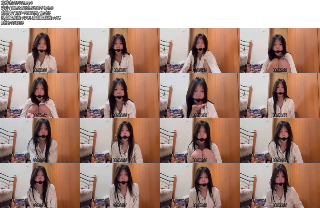 [惜缘原创] 果果口球堵嘴-丝依依