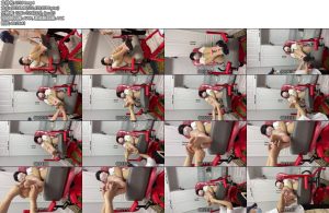 [达芬奇原创] 00后jk少女八爪椅吊脚tk脚心丝袜裸足-丝依依