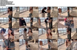 [MUMUZI] 下午茶时间看你一抖一抖的样子就知道很满足女调女户外股绳控制筋膜枪束胸蛋蛋放置电击口枷口水-丝依依