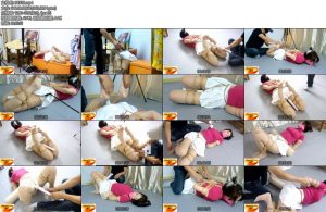 [魅影空间] 楠楠红裙肉丝调教下部楠楠肉丝紧缚股绳分腿紧缚突然与家人视频是什么场景分腿绑跪走棒棒震阴强G双棒上下震扭动挣扎SPTK皮筋-丝依依