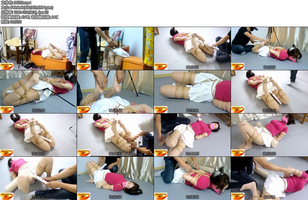 [魅影空间] 楠楠红裙肉丝调教下部楠楠肉丝紧缚股绳分腿紧缚突然与家人视频是什么场景分腿绑跪走棒棒震阴强G双棒上下震扭动挣扎SPTK皮筋-丝依依