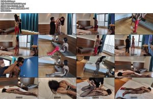 [素人原创] 气质美女穿超性感极限12.5金属细跟过膝长靴吊带裙黑丝超大口球堵嘴口水直流镣铐紧固-丝依依