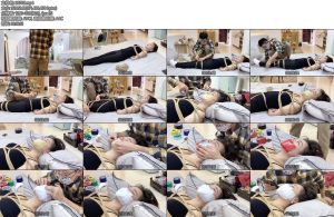 [默示录] 缚艺录 大学摄影生珊珊的绳艺写实日记（4）第一次让珊珊体验了一把什么叫做胶带封嘴7层胶带7种颜色和种类把你的嘴巴粘牢-丝依依