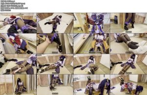 [桃花岛] 桃花cos雷电将军被下属反叛捆绑调教-丝依依