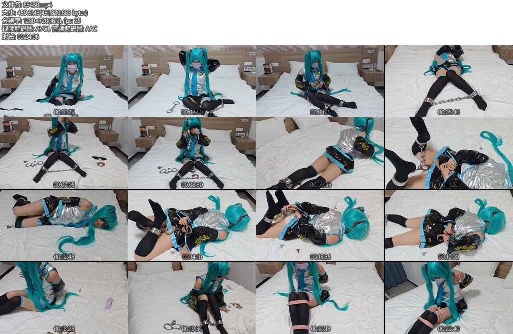 [苏苏原创] 落入陷阱的初音镣铐捆绑td逃脱甜美日语撒娇对话-丝依依