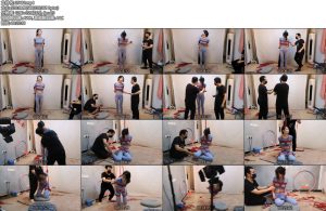 [随心原创] 苏樱 瑜伽服训练 尝试吊绑-丝依依