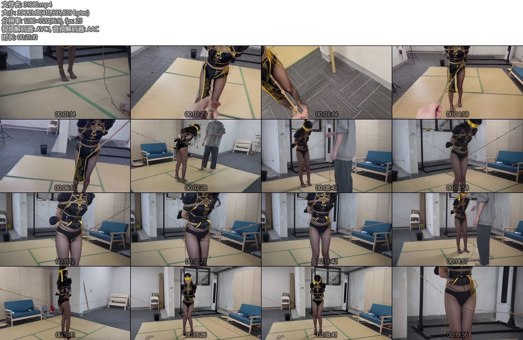 [涵涵原创] 宁红夜cos走绳-丝依依