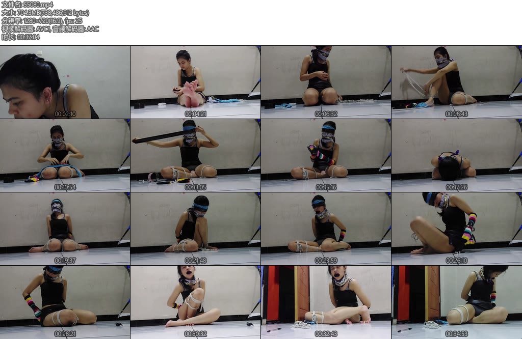 [Putri] 刺激的自缚体验3-丝依依