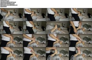 [亚洲绳艺] 美脚学妹酒店约绑-丝依依