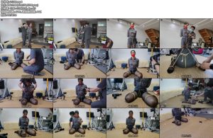 [绳之韵] 小秘书TJ系列菲菲试镜（第四集）黑丝OL萝莉跪缚、严密禁锢，胶带封嘴-丝依依