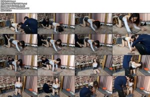 [随心原创] 柳洋 跪趴器上的美娇娘-丝依依