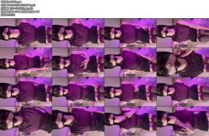 [惜缘原创] 紫色氛围口球堵嘴流口水-丝依依