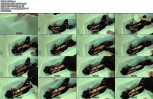 [亚洲绳艺] 浴室プレイ束縛ローション浴び-丝依依